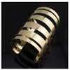 Elegent Alloy Wide Wrap Cuff Bracelets