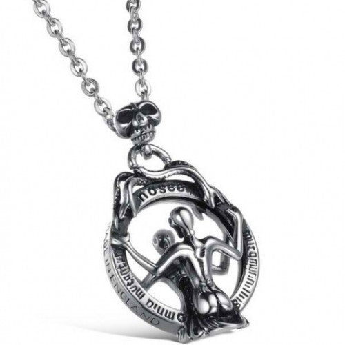 Magic Mirror Skeleton Necklace