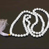 White Howlite Stone Beads Necklace