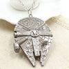 Fighter Plane Pendant Necklace